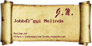 Jobbágyi Melinda névjegykártya
